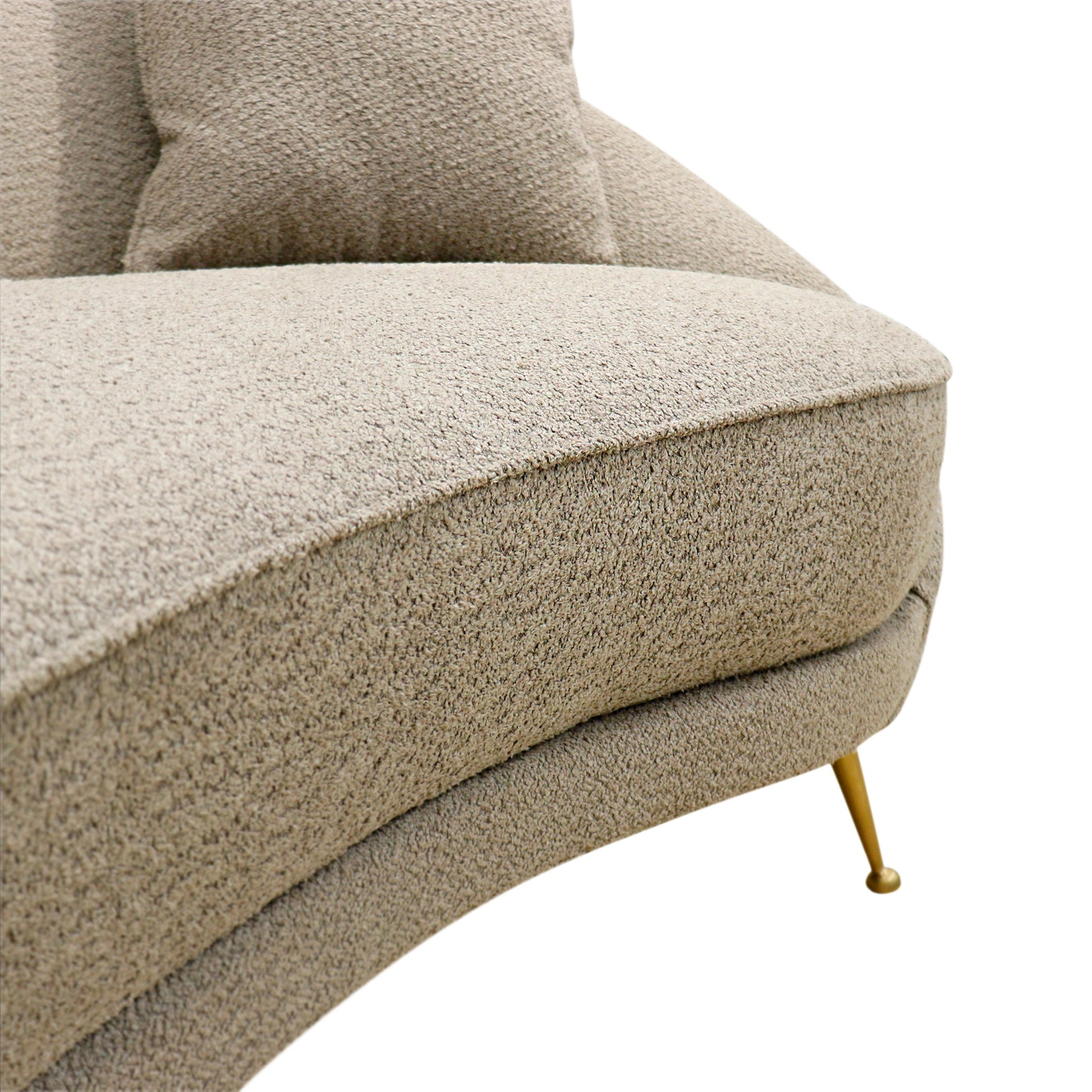 Luna Sofa by Pasargad Home. Made from polyester fabric in a modern style.