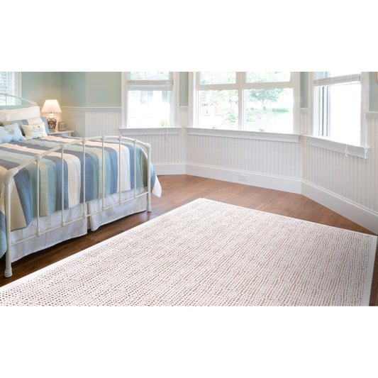 Saphir Mira Rug - 3499F by Feizy in pink, white. Made from viscose, polyester in a unique style.