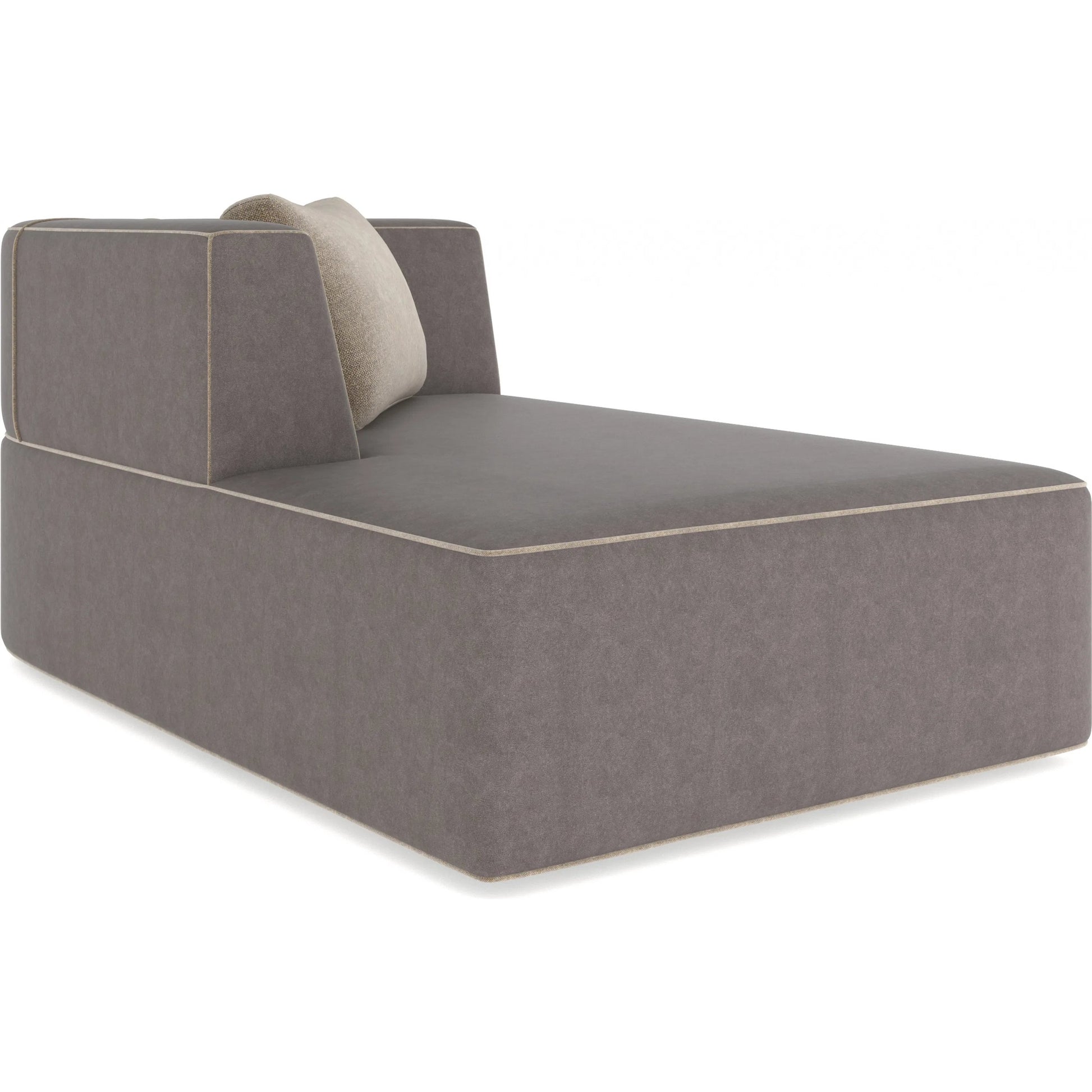 Marbella Chaise by Caracole in lucent bronze metallic paint. Made from unique in a transitional style.