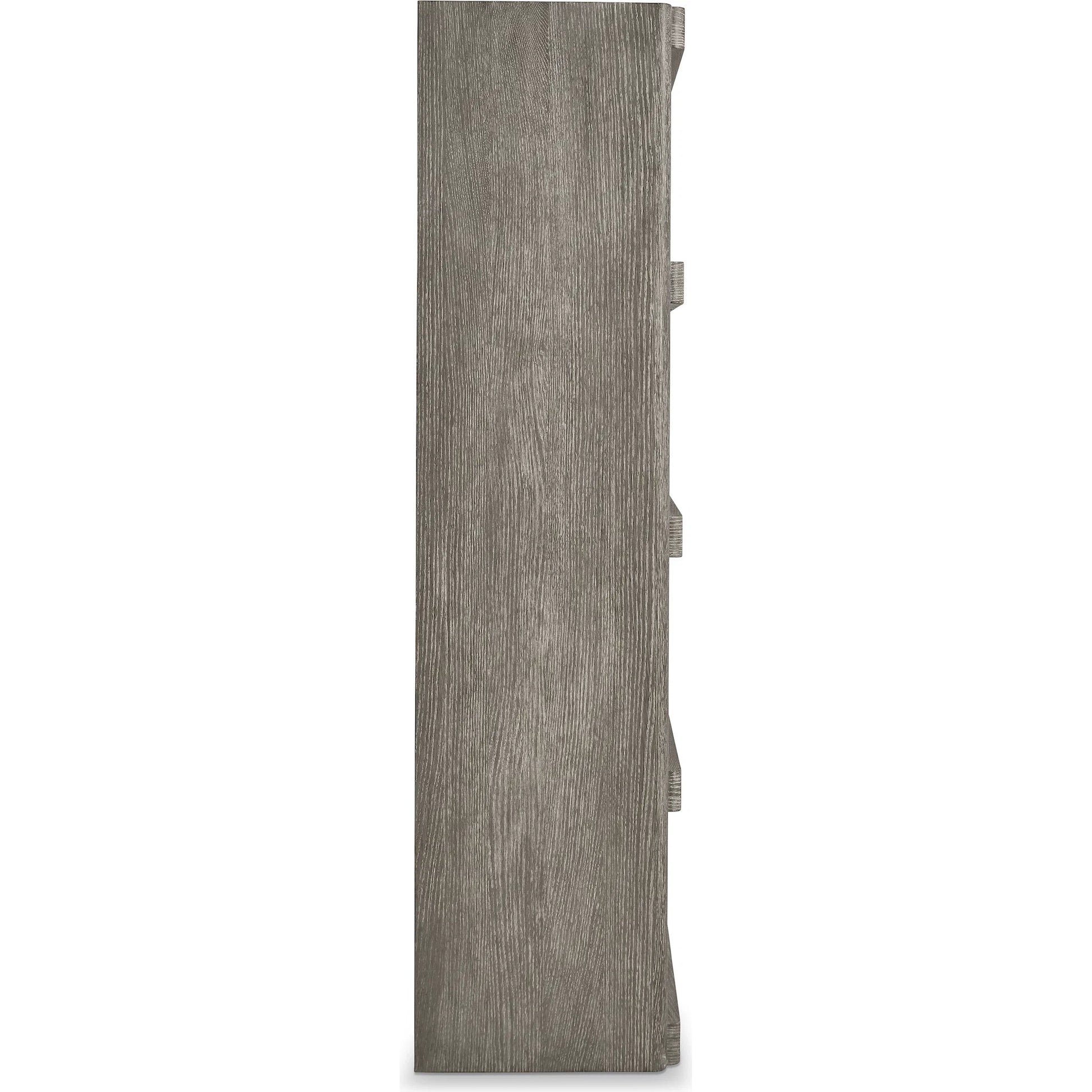 Monolith Etagere by Bernhardt in brown. Made from wood in a unique style.