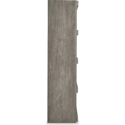 Monolith Etagere by Bernhardt in brown. Made from wood in a unique style.
