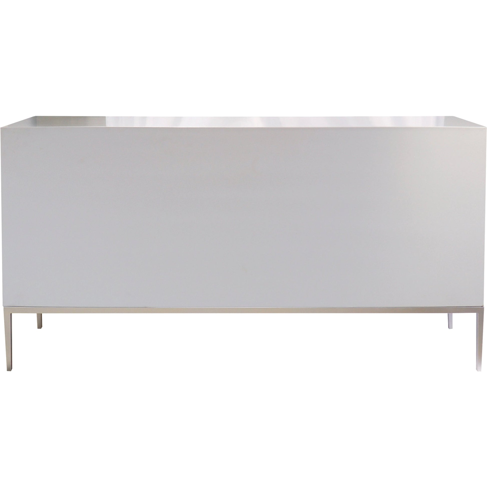 Luna Sideboard by Pasargad Home in silver and silver. Made from unique in a modern style.