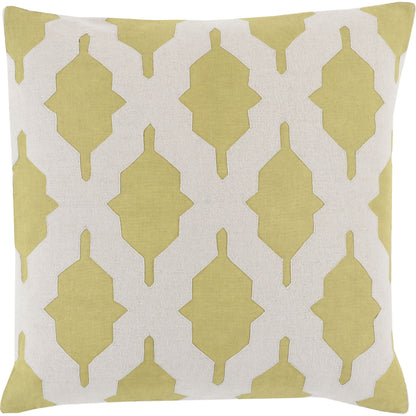 Salma Indoor/Outdoor Pillow by Surya. Made from 80% cotton, 20% wool in a traditional style.