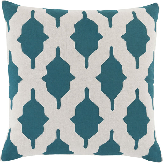 Salma Pillow - 19007 by Surya. Made from 80% cotton, 20% wool in a traditional style.