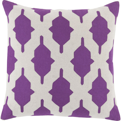Salma Indoor/Outdoor Pillow by Surya. Made from 80% cotton, 20% wool in a traditional style.