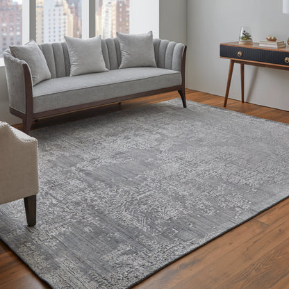 Eastfield Rug - 6989F by Feizy. Made from wool, viscose in a unique style.