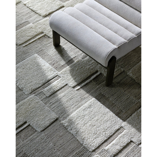 Sardis Rug - 535018 by Surya in off-white, pearl, light silver, ash. Made from new zealand wool in a unique style.