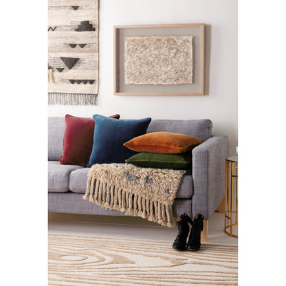 Safflower Pillow - 6277 by Surya. Made from unique in a modern style.