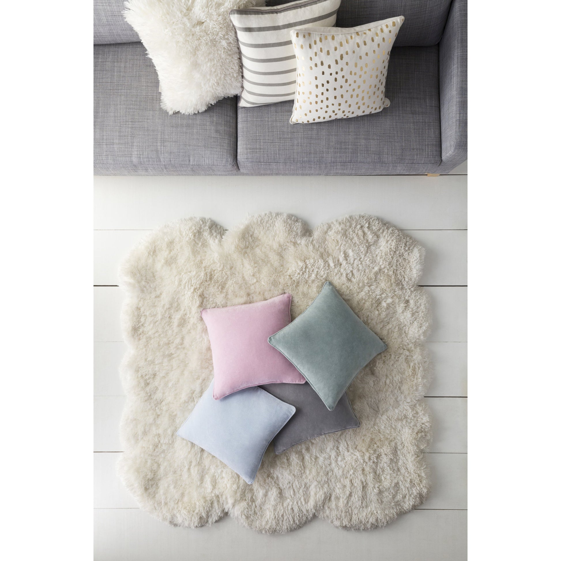 Safflower Pillow - 6277 by Surya. Made from unique in a modern style.