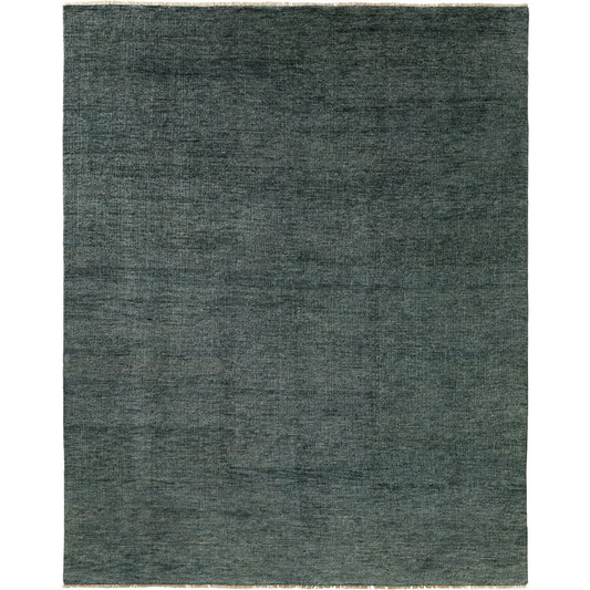 Saga SAG15 Rug by Jaipur Living in black, green. Made from 100% wool in a unique style.