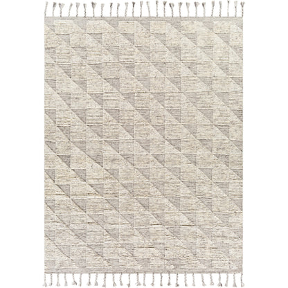 Sahara SAH-2300 Rug by Surya in dark brown, ivory, medium gray, charcoal. Made from 100% wool in a unique style.
