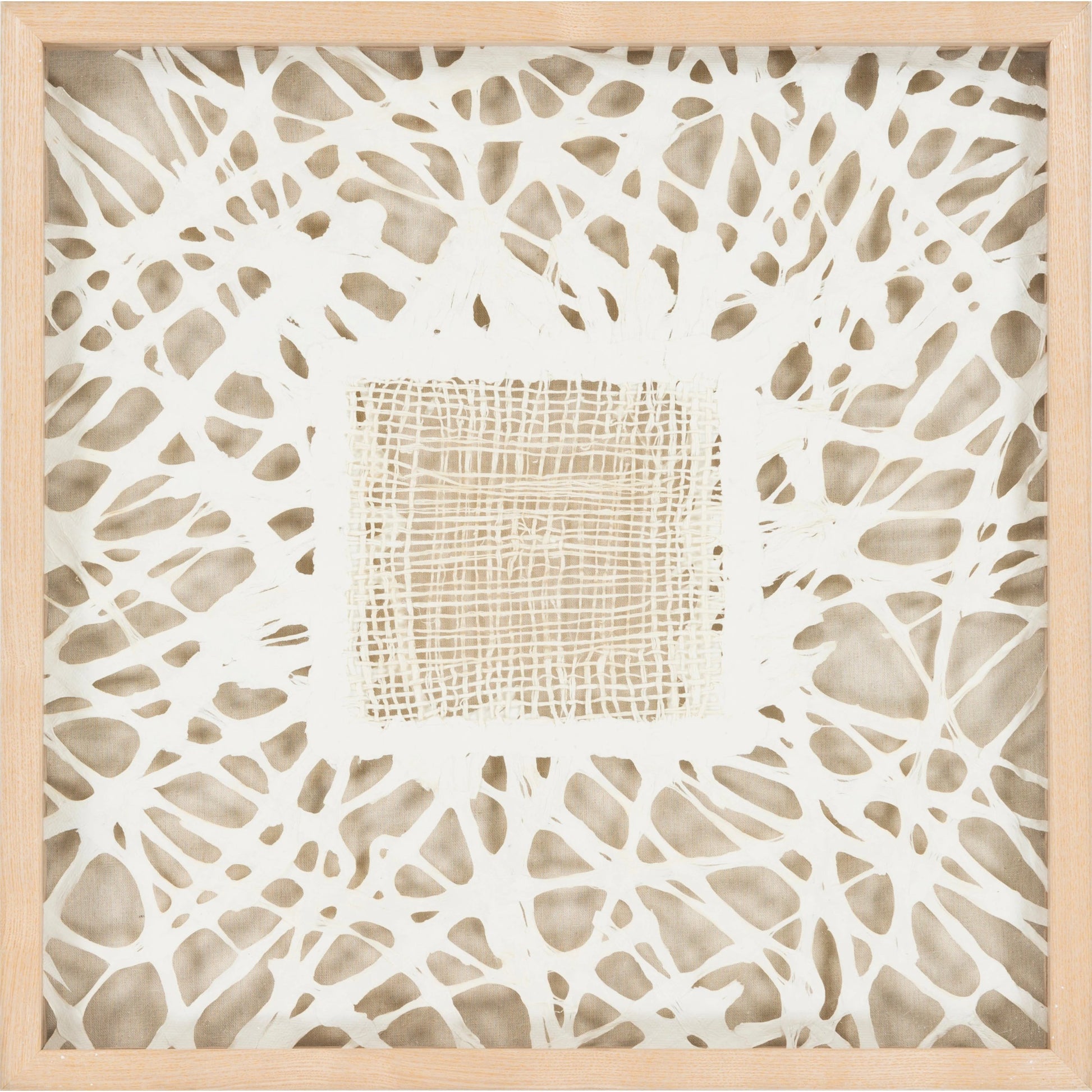 Sanctity - 16738 by Surya in beige and wood finish. Made from polystyrene in a coastal style.