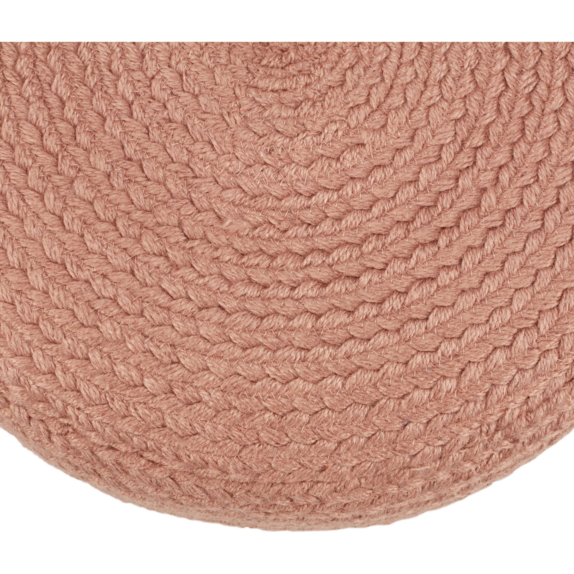 Saba Solar SAS01 Indoor/Outdoor Pouf by Jaipur Living. Made from 100% polyester in a coastal style.