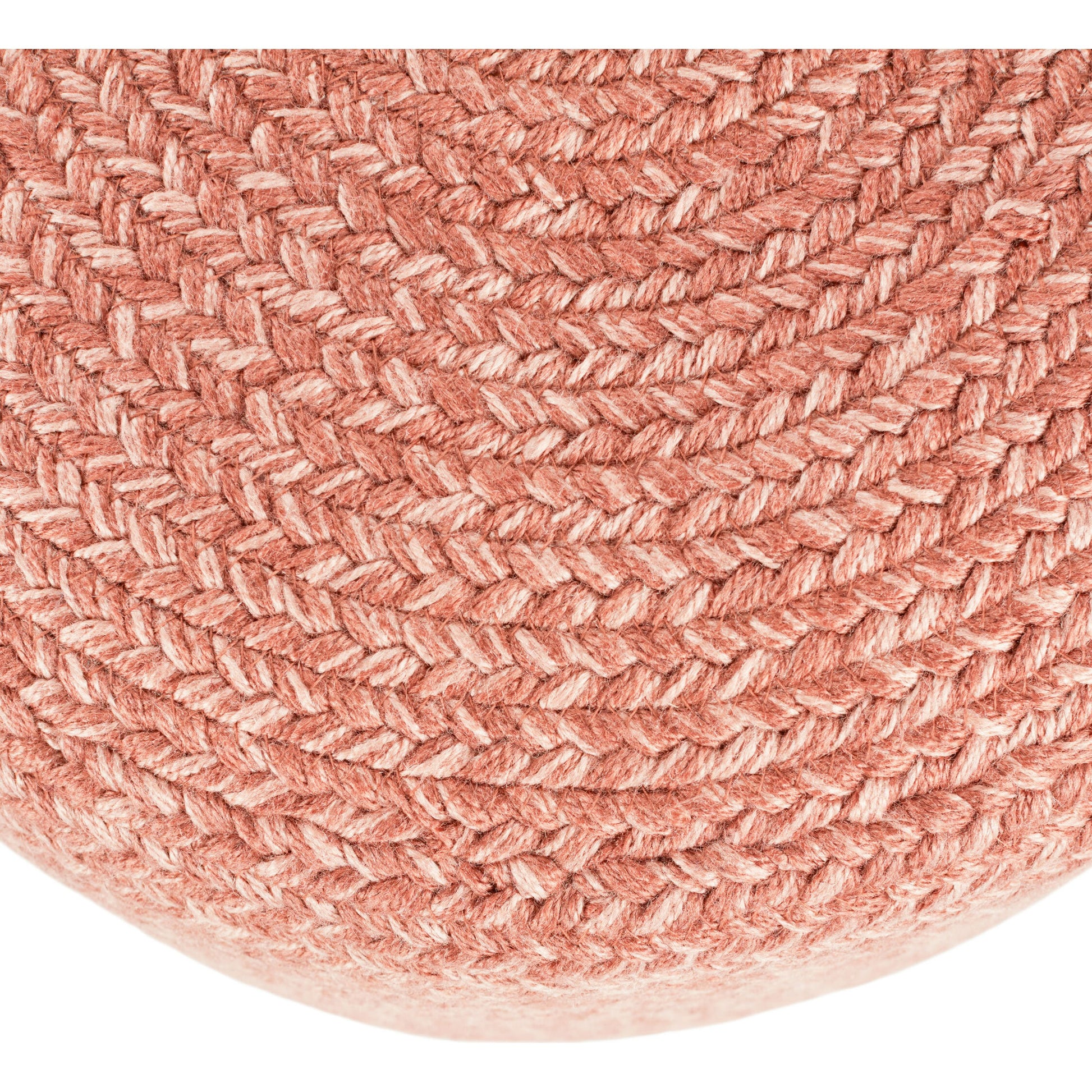 Saba Solar SAS09 Indoor/Outdoor Pouf by Jaipur Living. Made from 100% polyester in a cottage & farmhouse style.