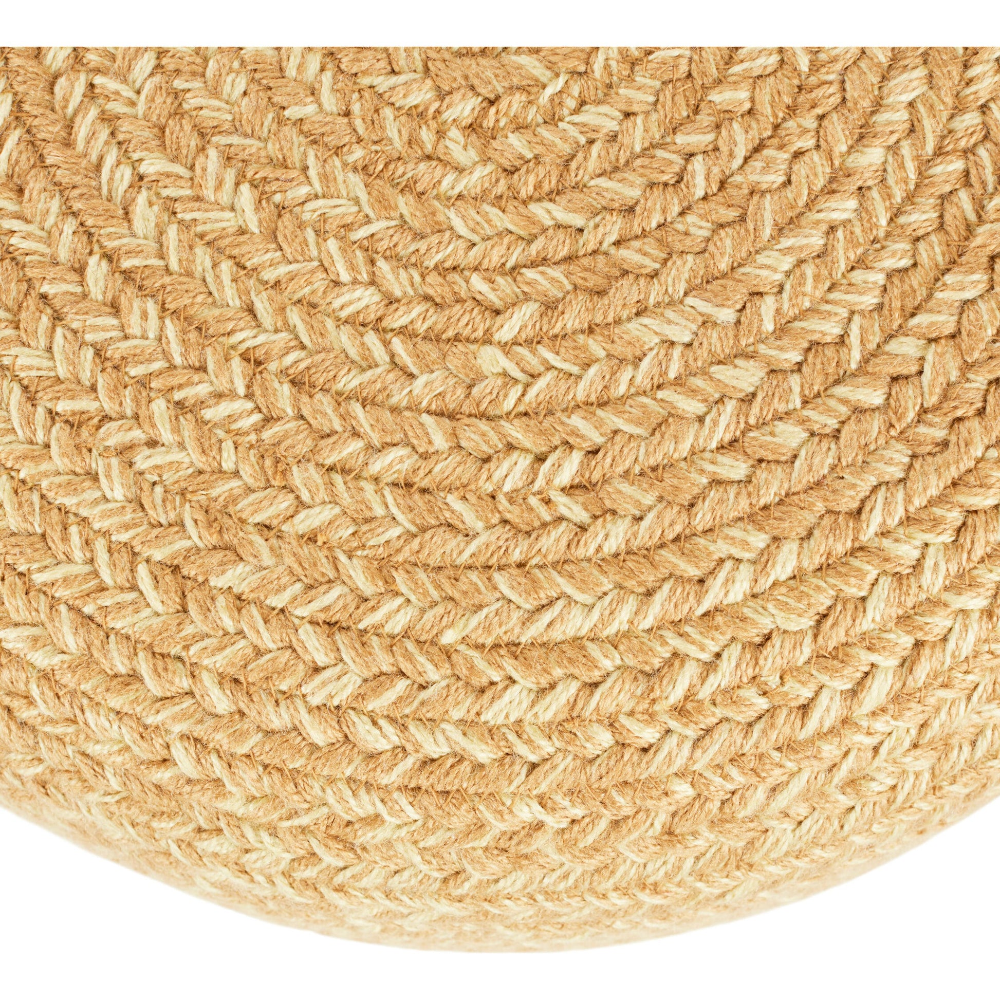Saba Solar SAS09 Indoor/Outdoor Pouf by Jaipur Living. Made from 100% polyester in a cottage & farmhouse style.