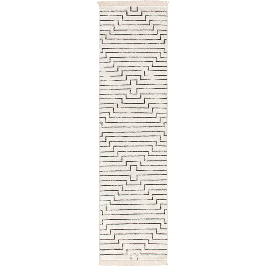 Satellite SAT02 Rug by Jaipur Living in white, black. Made from unique in a unique style.