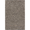 Dark Brown, Light Brown, Charcoal, Medium Gray, Cream / 2' x 3'
