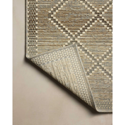 Saylor SAY-04 Indoor/Outdoor Rug by Loloi in stone, ivory. Made from 100% polypropylene in a unique style.