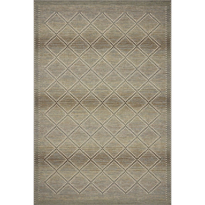 Saylor SAY-04 Indoor/Outdoor Rug by Loloi in stone, ivory. Made from 100% polypropylene in a unique style.