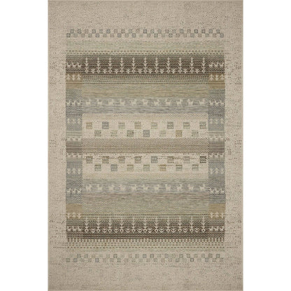 Saylor SAY-05 Indoor/Outdoor Rug by Loloi in ivory, earth. Made from 100% polypropylene in a unique style.