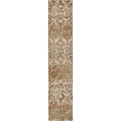 Sanaa by Nikki Chu SBC01 Rug by Jaipur Living in tan, light pink. Made from 78% polypropylene 22% polyester in a unique style.