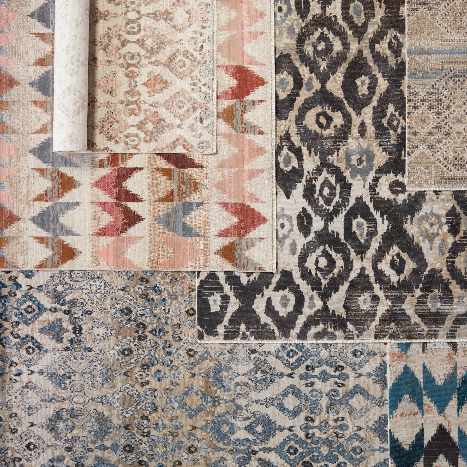 Sanaa by Nikki Chu SBC05 Rug by Jaipur Living. Made from 78% polypropylene 22% polyester in a unique style.