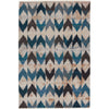 Blue, Beige / 7'10" x 11'1"