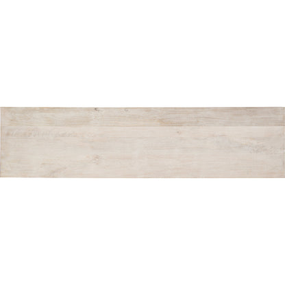 Commerce & Market Jaiden Three Door Credenza by Hooker Furniture in light wood. Made from mango wood with bone inlay, iron in a modern style.