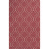 Burgandy, Ivory / 2'6" x 8'