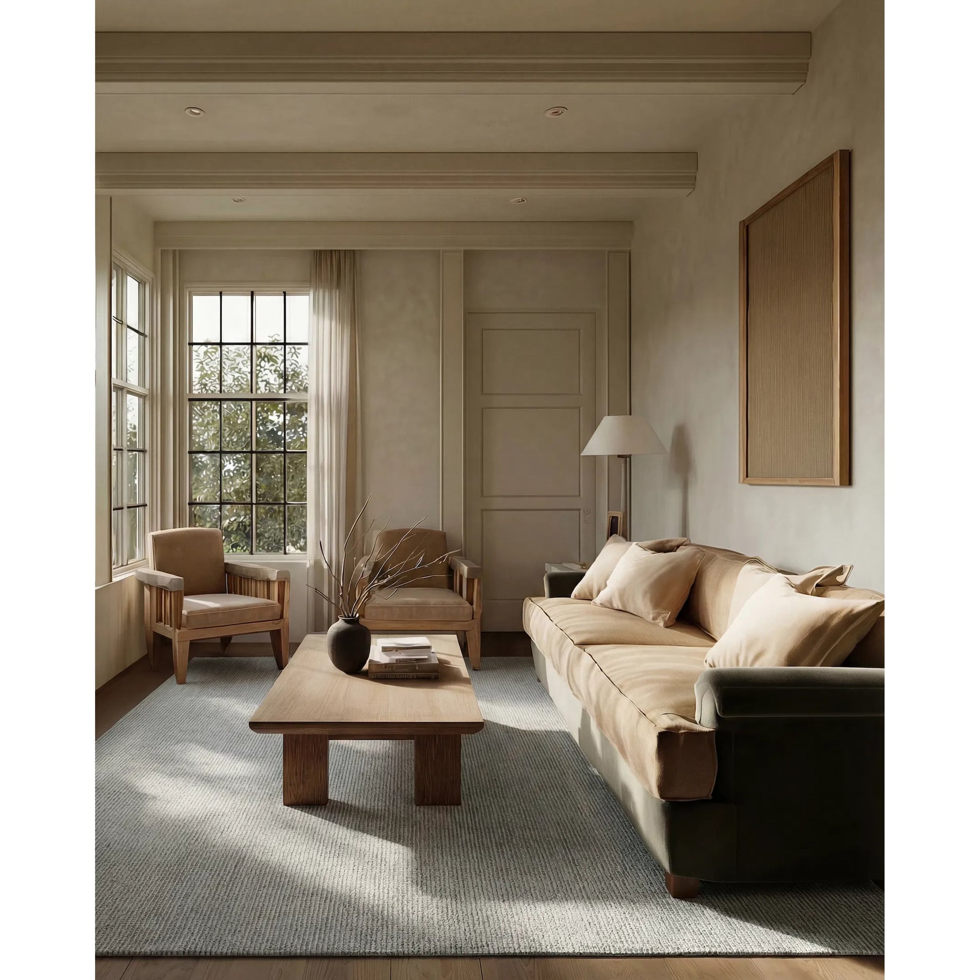 Sublime Texture SBL03 Rug by Jaipur Living in gray, ivory, white. Made from 100% wool in a unique style.