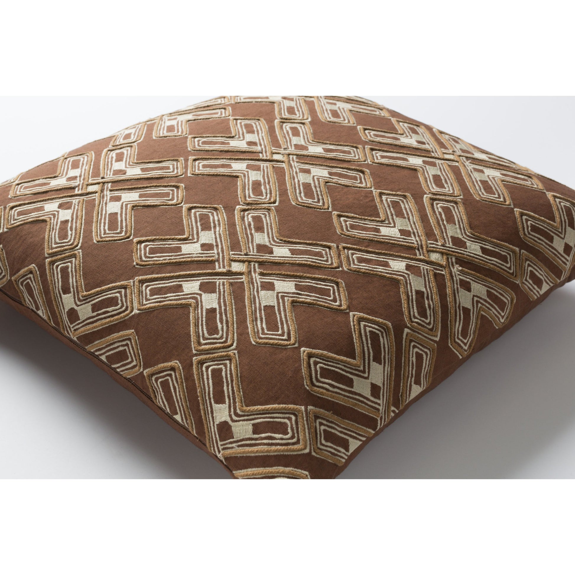 Subira Indoor/Outdoor Pillow by Surya. Made from 55% linen, 45% cotton in a eclectic & global style.
