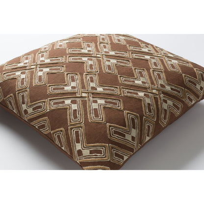 Subira Indoor/Outdoor Pillow by Surya. Made from 55% linen, 45% cotton in a eclectic & global style.