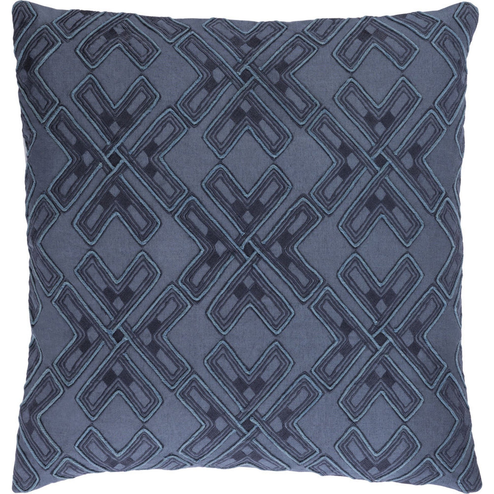 Subira Indoor/Outdoor Pillow by Surya. Made from 55% linen, 45% cotton in a eclectic & global style.