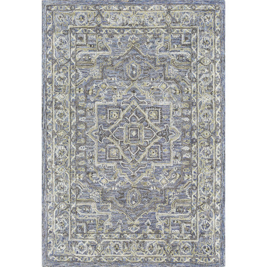 Shelby Rug - 21505 by Livabliss. Made from 60% wool, 40% art silk in a unique style.