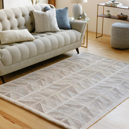 Scandi Rug - 27895 by Surya. Made from 55% viscose, 25% wool, 15% acrylic, 5% cotton in a unique style.
