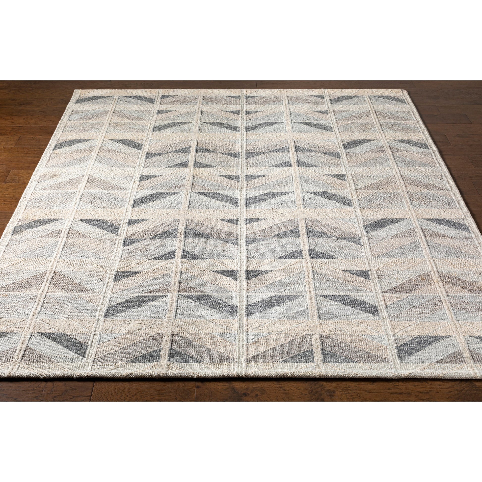 Scandi Rug - 27895 by Surya. Made from 55% viscose, 25% wool, 15% acrylic, 5% cotton in a unique style.