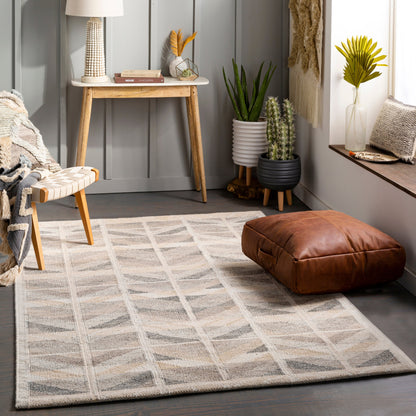 Scandi Rug - 27895 by Surya. Made from 55% viscose, 25% wool, 15% acrylic, 5% cotton in a unique style.