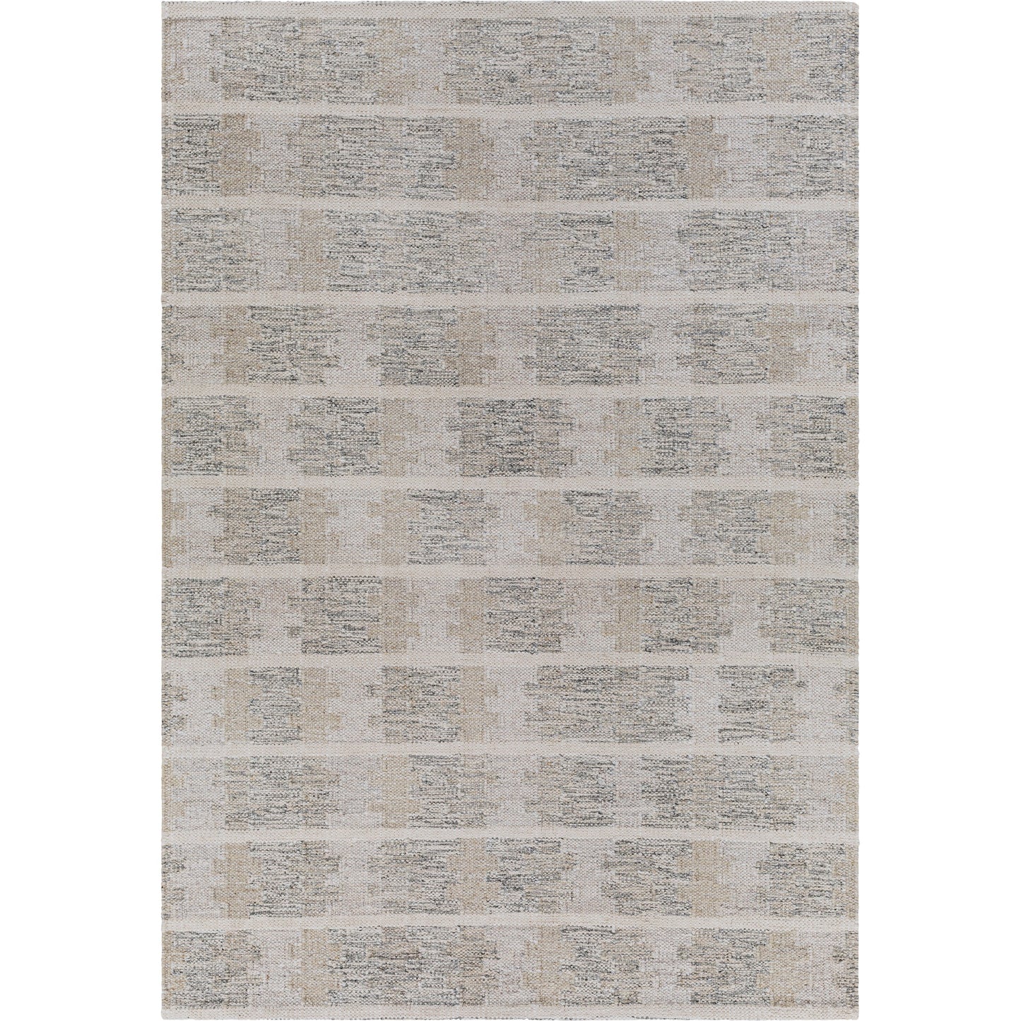 002 SI-1890355,SI-1890356,SI-1890357,SI-1890359 | Primary Silo | Scandi Rug - 27898 by Surya in mustard, black, medium gray, light gray, beige, cream. Made from 65% viscose, 25% wool, 10% cotton in a unique style.