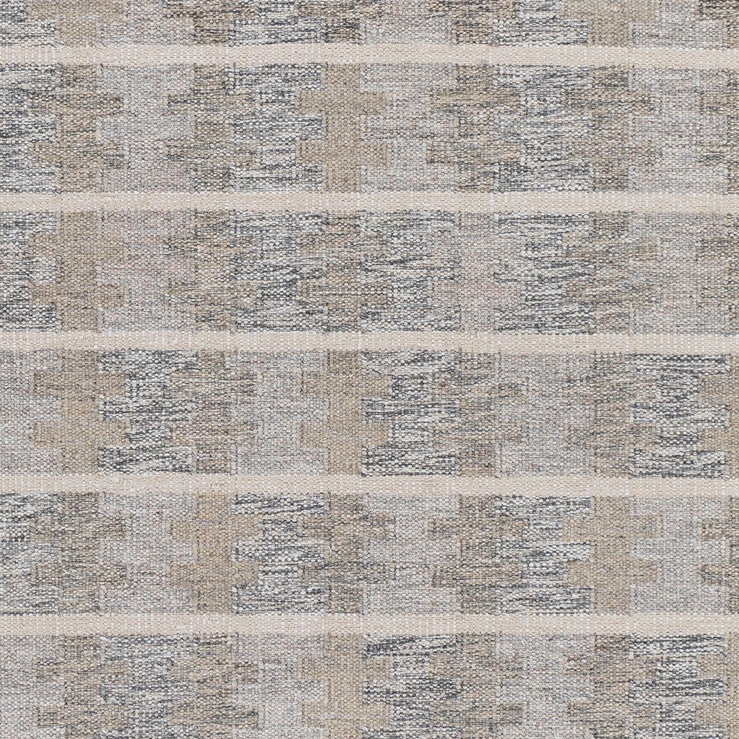 003 SI-1890355,SI-1890356,SI-1890357,SI-1890359 | Closeup | Scandi Rug - 27898 by Surya in mustard, black, medium gray, light gray, beige, cream. Made from 65% viscose, 25% wool, 10% cotton in a unique style.