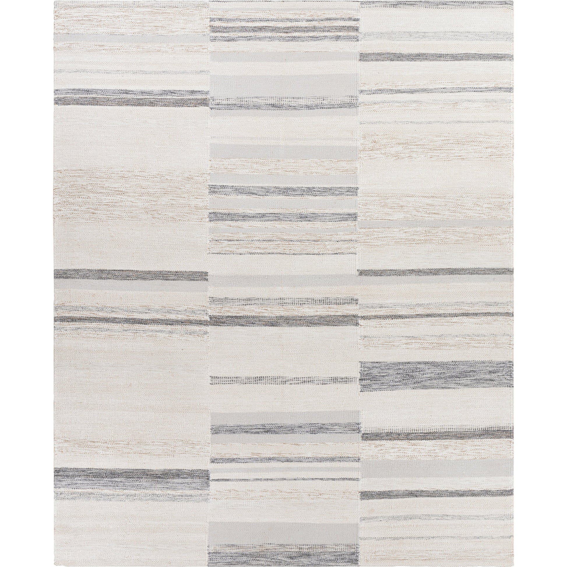 Scandi Rug - 27899 by Surya in black, medium gray, light gray, tan, beige, cream. Made from 75% viscose, 15% acrylic, 10% wool in a unique style.