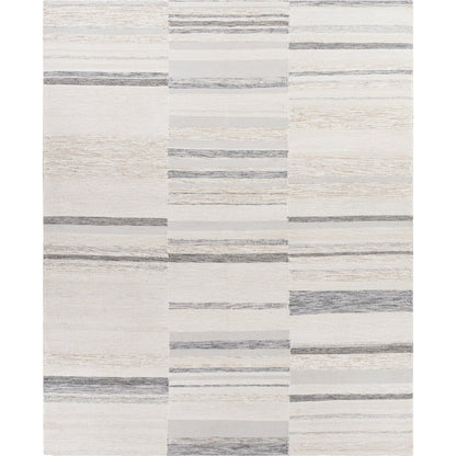 Scandi Rug - 27899 by Surya in black, medium gray, light gray, tan, beige, cream. Made from 75% viscose, 15% acrylic, 10% wool in a unique style.
