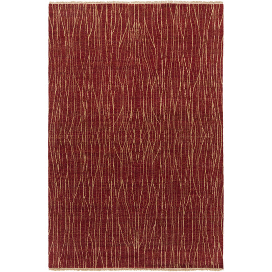 SCL-1001 Rug by Surya in red, beige. Made from 100% new zealand wool in a unique style.