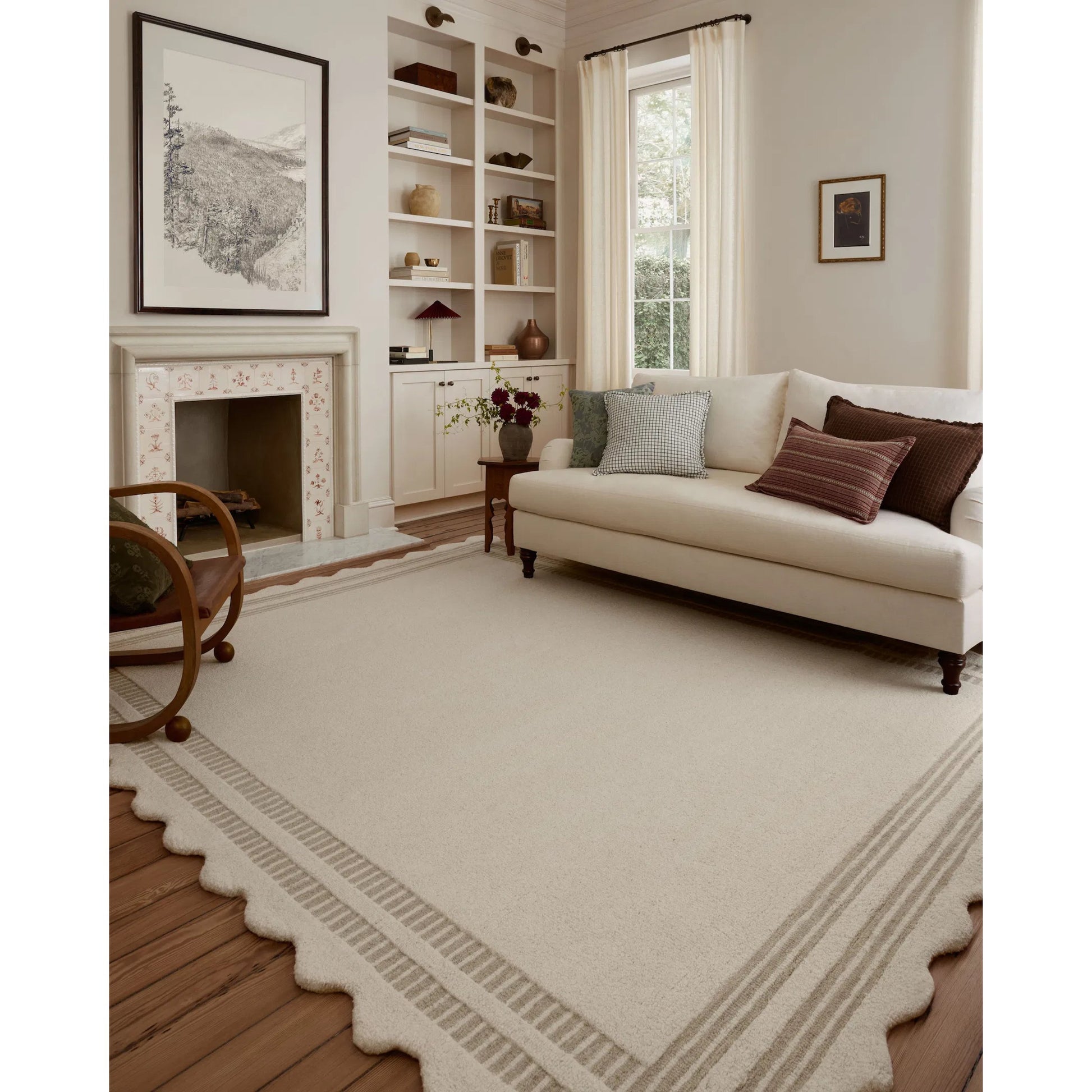 Scottie SCO-01 Rug by Chris Loves Julia x Loloi. Made from 100% wool in a unique style.