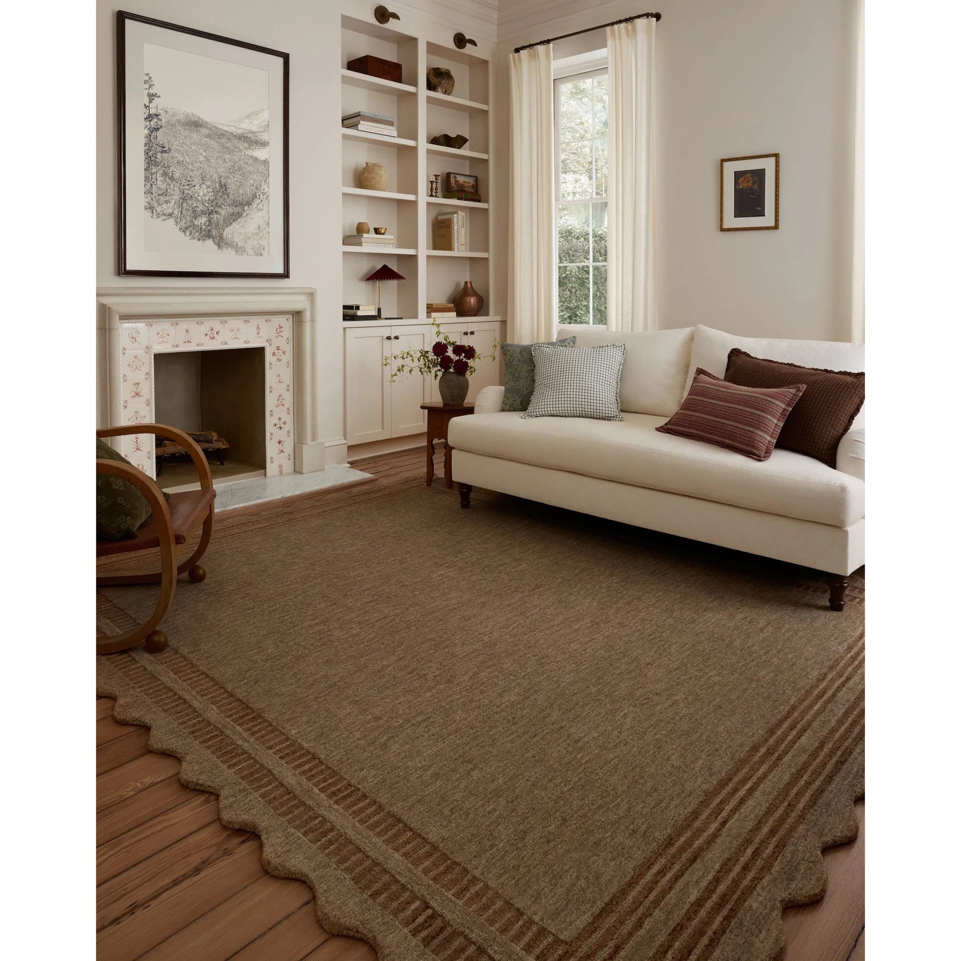 Scottie SCO-01 Rug by Chris Loves Julia x Loloi. Made from 100% wool in a unique style.
