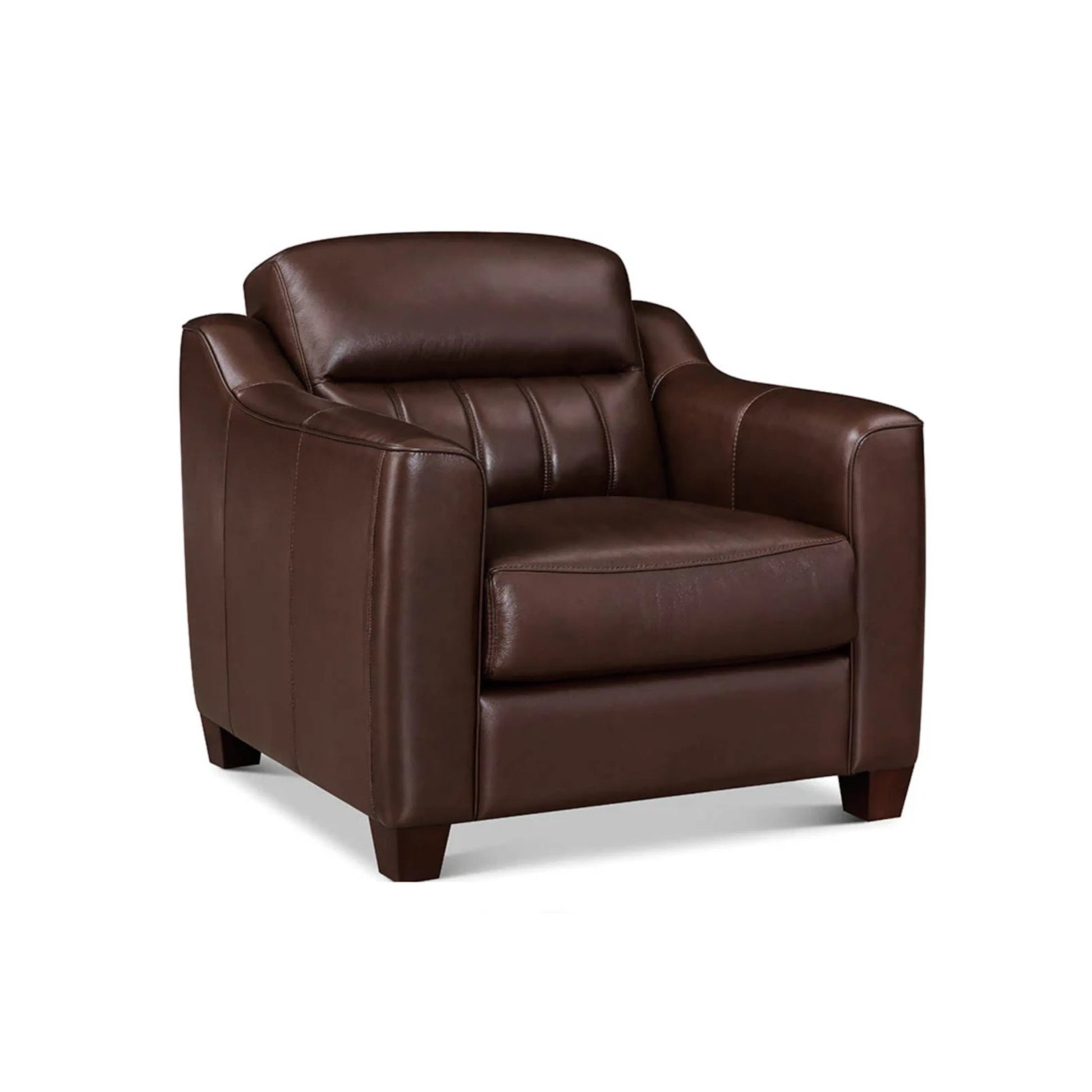Uptown Leather Sofa by Hydeline. Made from leather, pu leather, solid hardwood kiln dried in a unique style.