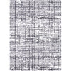 White, Black / 5'3" x 7'