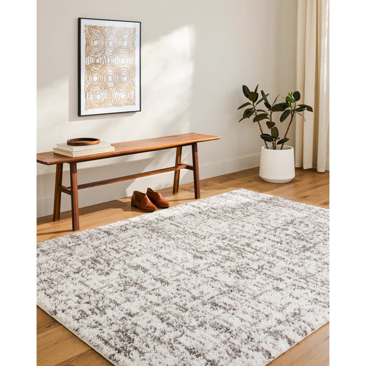 Sacramento Shag - 536603 by Livabliss in white, charcoal. Made from polyester in a unique style.