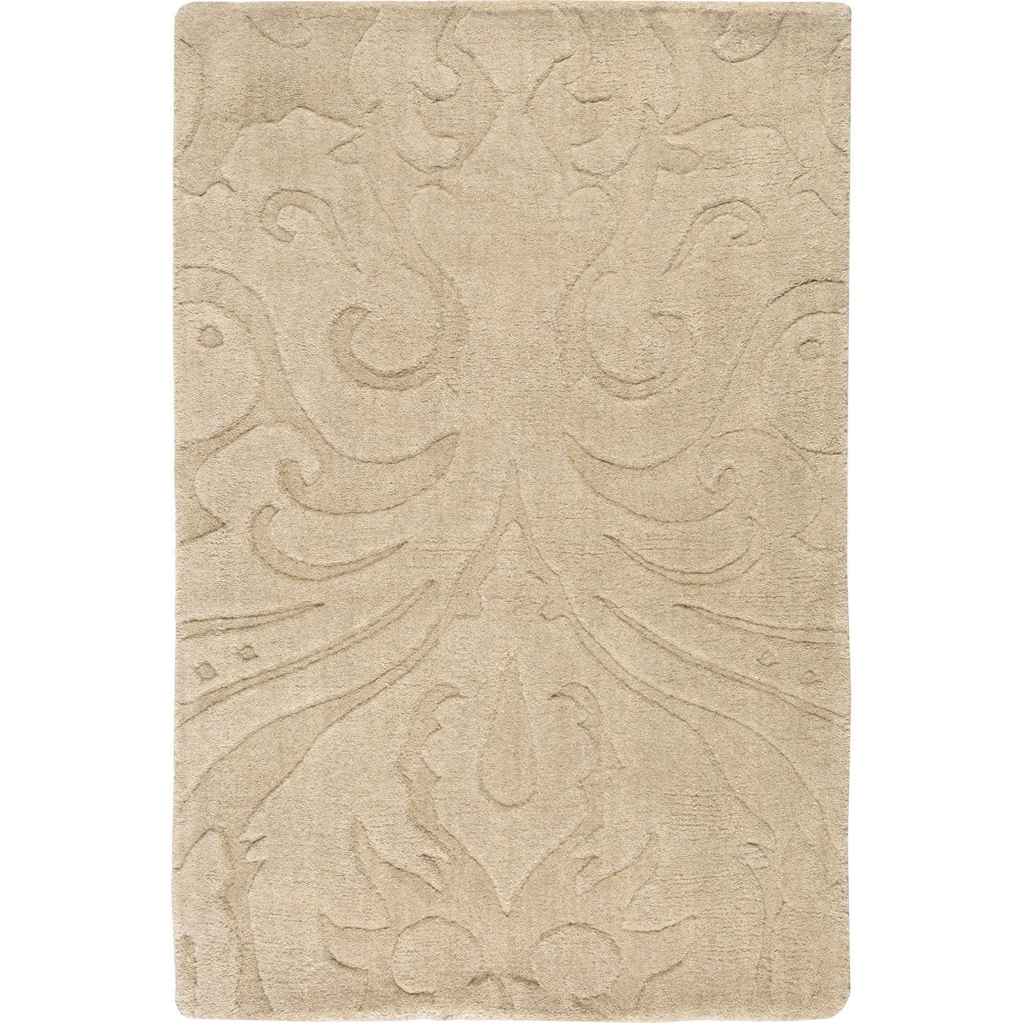 002 18457-9821,18457-9823 | Primary Silo | SCU-7512 Rug by Surya in beige. Made from 100% wool in a unique style.