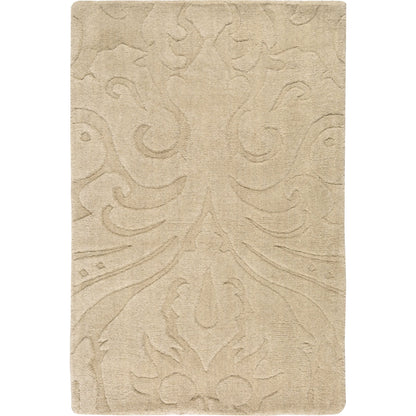 SCU-7512 Rug by Surya in beige. Made from 100% wool in a unique style.