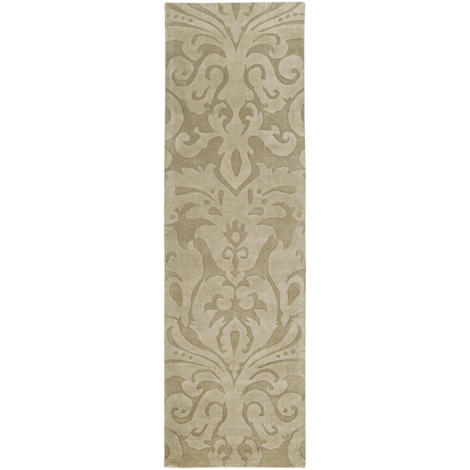 SCU-7512 Rug by Surya in beige. Made from 100% wool in a unique style.